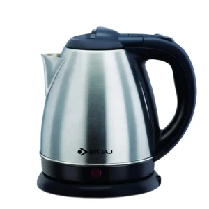Bajaj 1.2L SS Cordless Electric Kettle (Black)