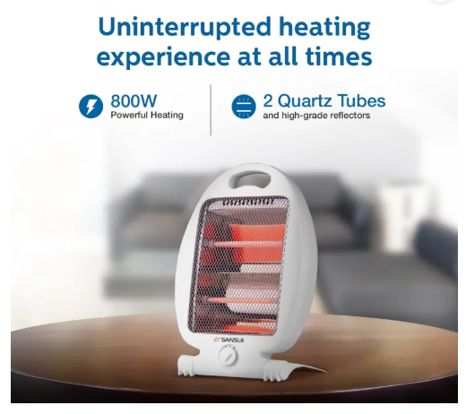 Sansui SRMQ800 Quartz Room Heater - Image 2