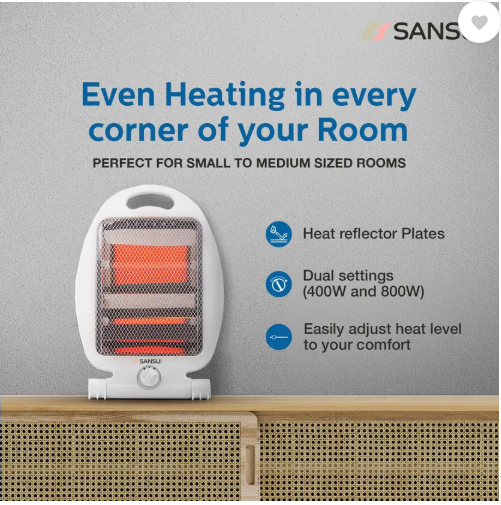 Sansui SRMQ800 Quartz Room Heater - Image 5