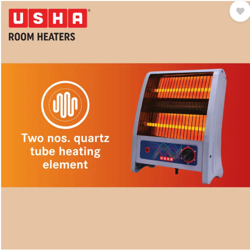 USHA QH 4302 Quartz Room Heater - Image 2