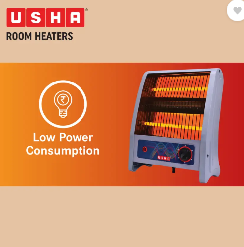 USHA QH 4302 Quartz Room Heater - Image 4
