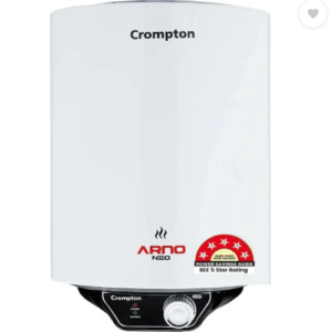 Crompton ASWH-3010 (ARNO NEO 5S) 10 L Storage Water Geyser | 5 Star BEE Energy Rating (White)